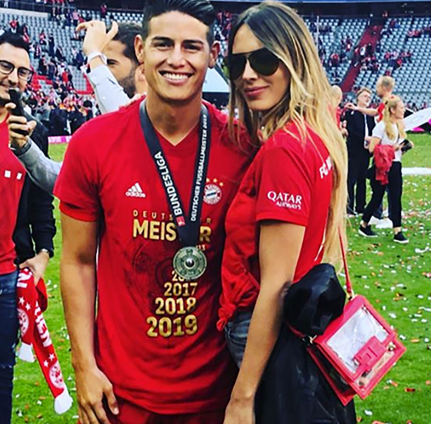 Shannon de Lima presume en las redes de su amor con James Rodríguez