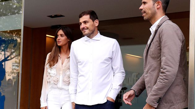 Iker Casillas abandonó el hospital de Oporto