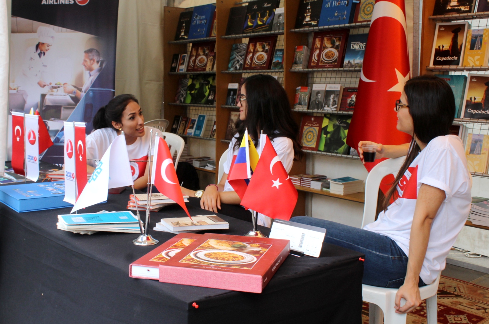 Enseñan idioma turco en Filven 2019