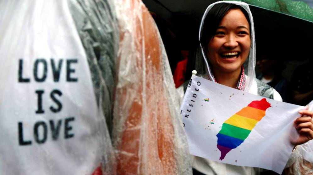Taiwán será el primer país asiático que permitirá el matrimonio homosexual