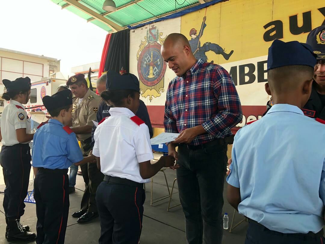 Escuelas y liceos de Miranda contarán con Brigadas Bomberiles