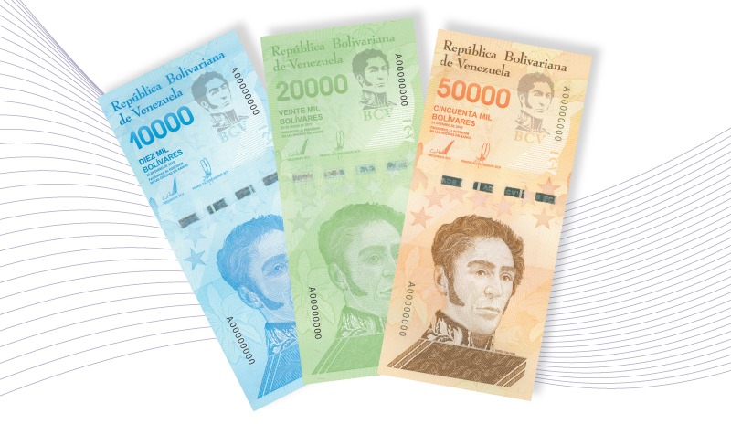 Tres nuevos billetes se incorporan al Cono Monetario vigente
