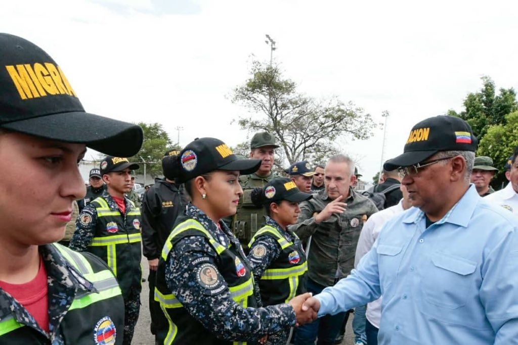 Reverol activó Policía Migratoria en el Táchira