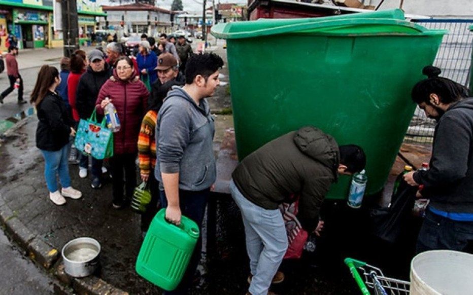 Alerta sanitaria en Chile por falta de agua potable Diario Avance