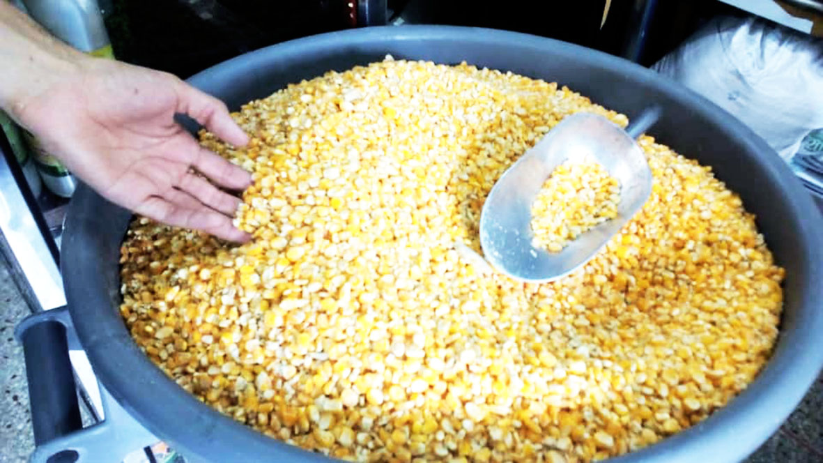 Reportan reducción en las ventas de maíz pilado