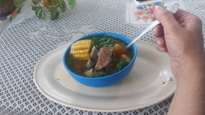 Sopa de res