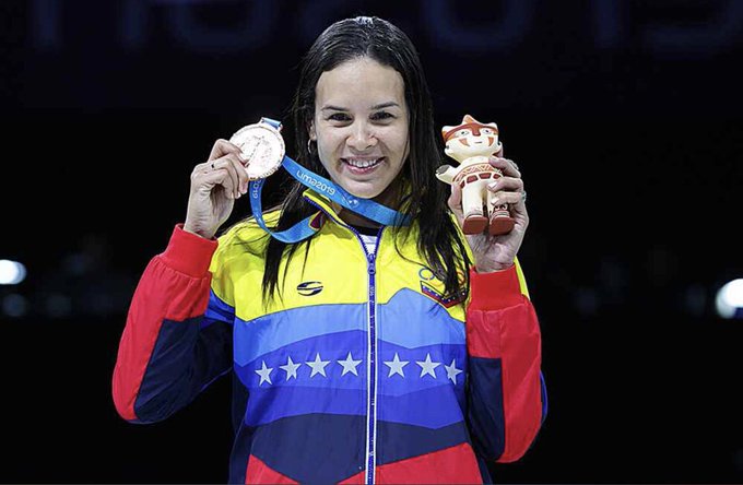 Panamericanos: Alejandra Benítez dio bronce a Venezuela en sable femenino