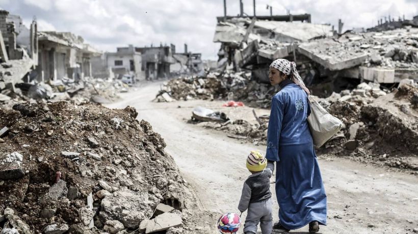 Ataques aéreos cerca de un puesto de las fuerzas turcas en Siria