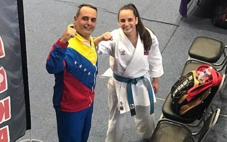 Ananda Alberte logra medalla de bronce en la Karate 1