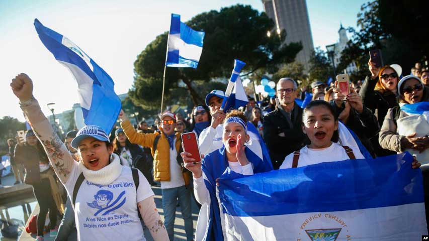 Oposición nicaragüense pide a la OEA informe sobre la crisis