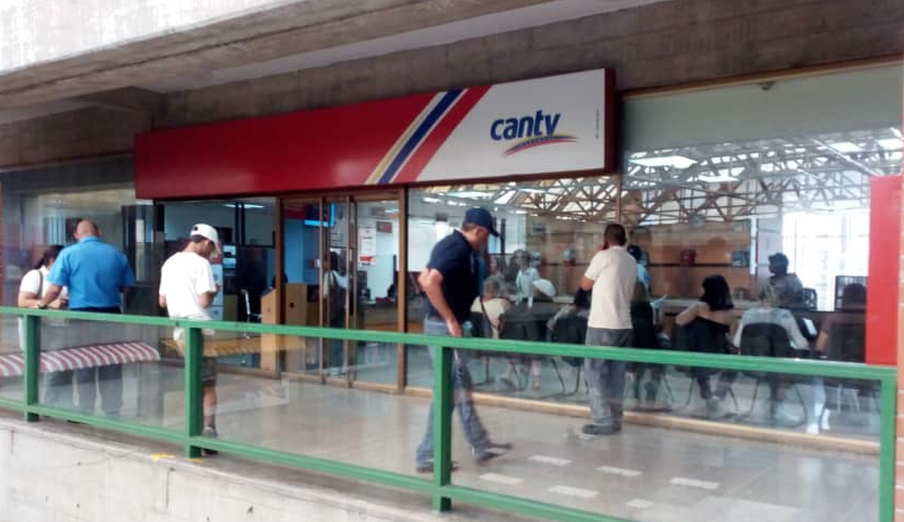 Plataforma de Cantv presenta falla en los Altos Mirandinos