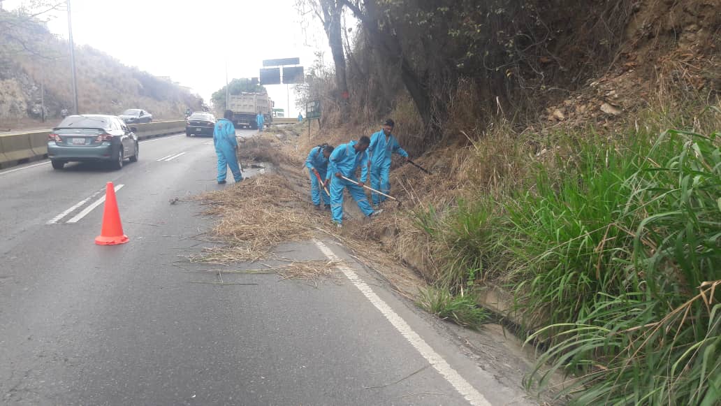 La Panamericana cuenta con jornadas de mantenimiento permanente