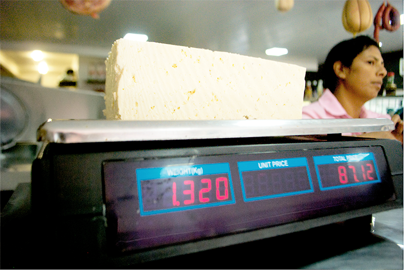 Queso duro no registra aumentos