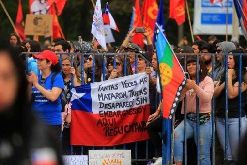 Convocan a un paro nacional en Chile para el 30 de octubre