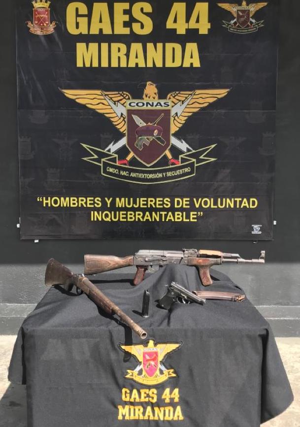 GAES y Cicpc abatieron  a tres secuestradores