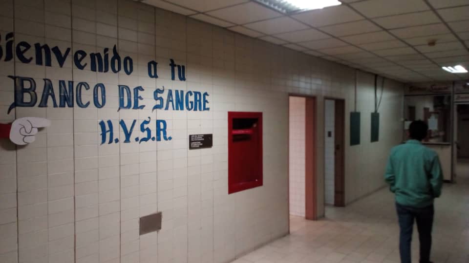 Cerrado Banco de Sangre por falta de reactivos