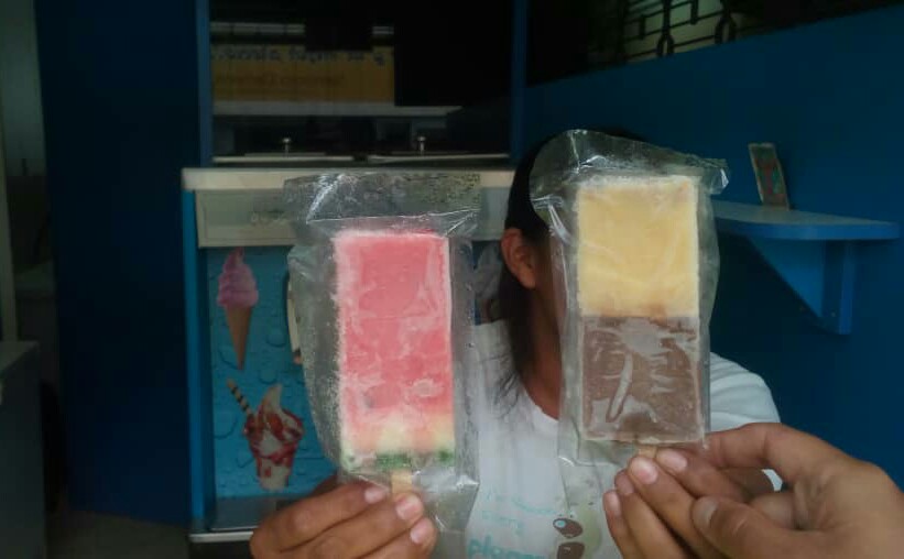 Paletas de helados son un resuelve