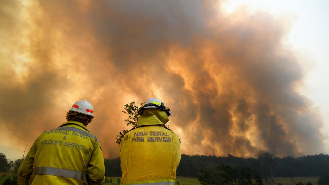 Estado de emergencia en Australia por incendios forestales
