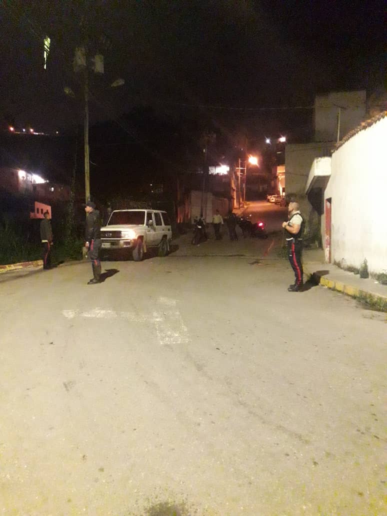 Poliguaicaipuro realizó madrugonazo en el municipio