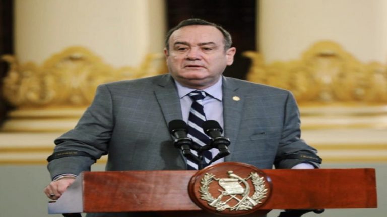 Presidente de Guatemala anunció estado de prevención en tres municipios