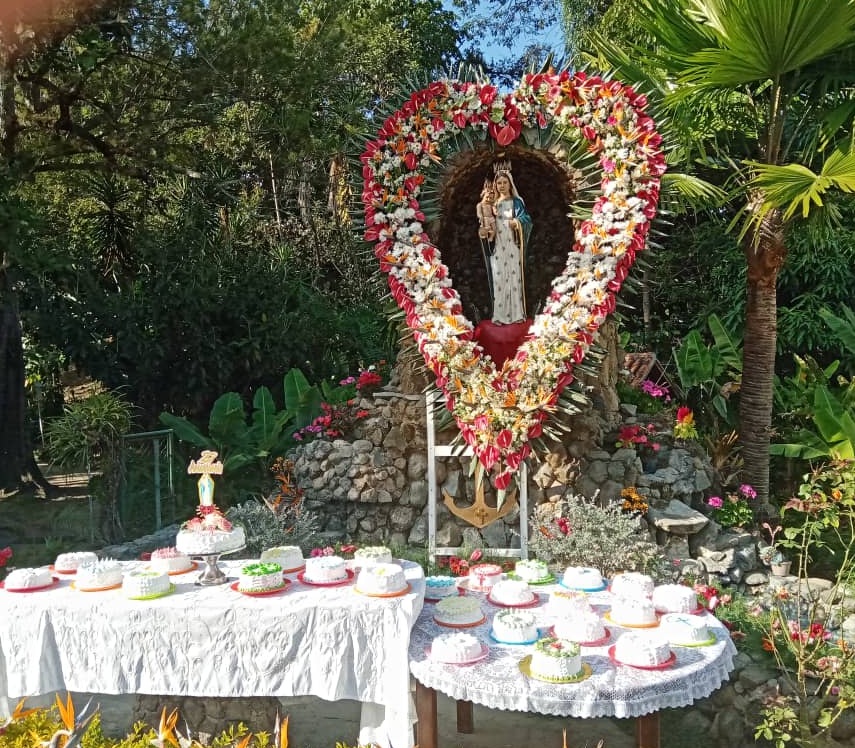 Carrizal celebra 27 años de la aparición de la Virgen
