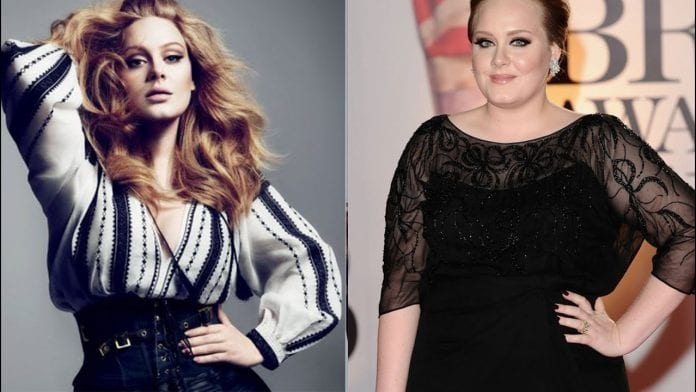 Adele luce irreconocible luego de perder 45 kilos
