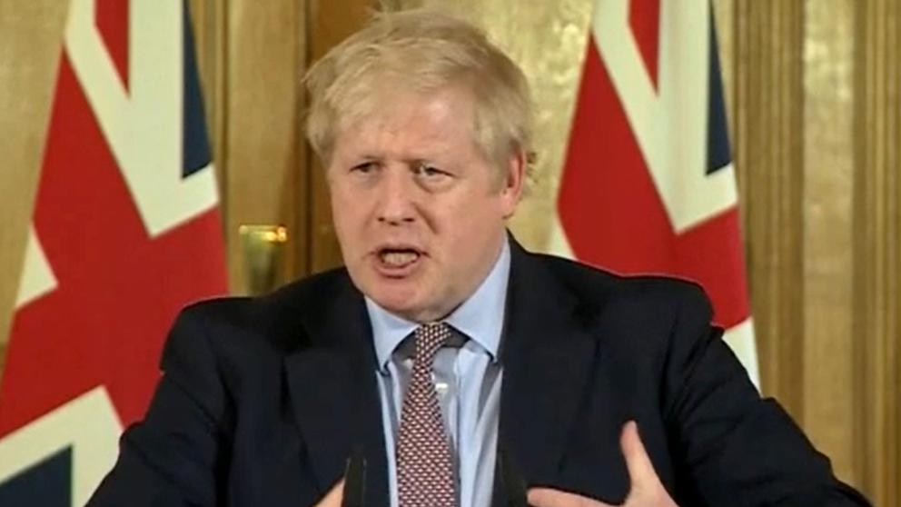 Boris Johnson da positivo en coronavirus