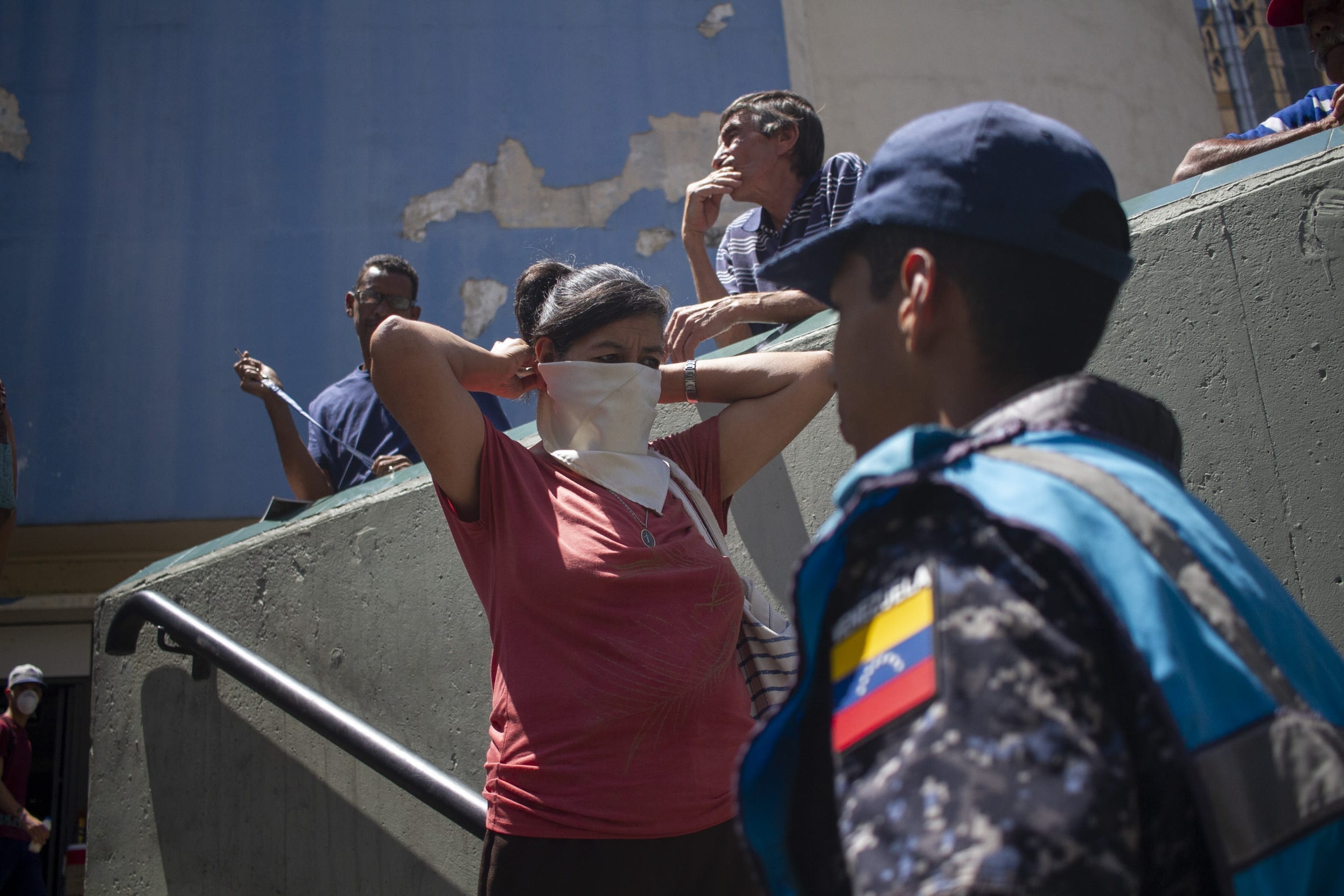 PNB supervisó la entrada de pasajeros al Metro de Caracas