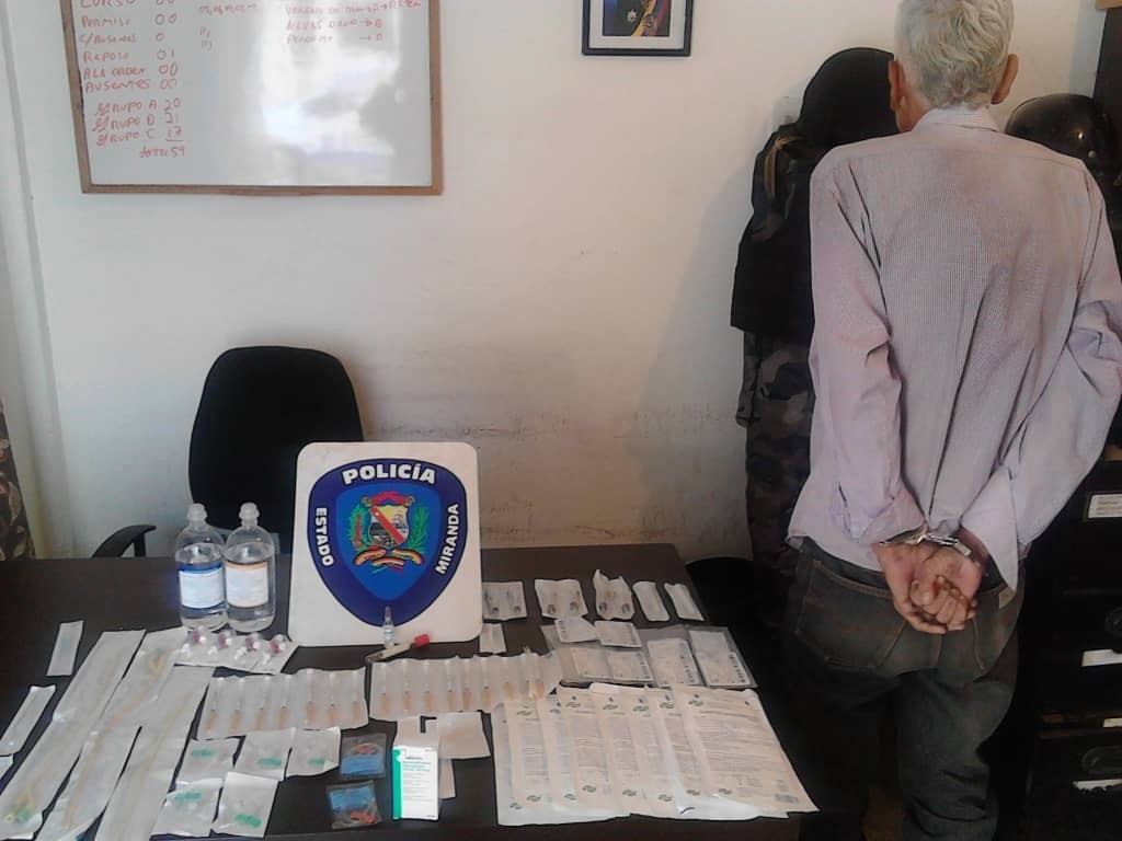 Hurtaba medicinas e insumos en el HVS y lo pusieron preso