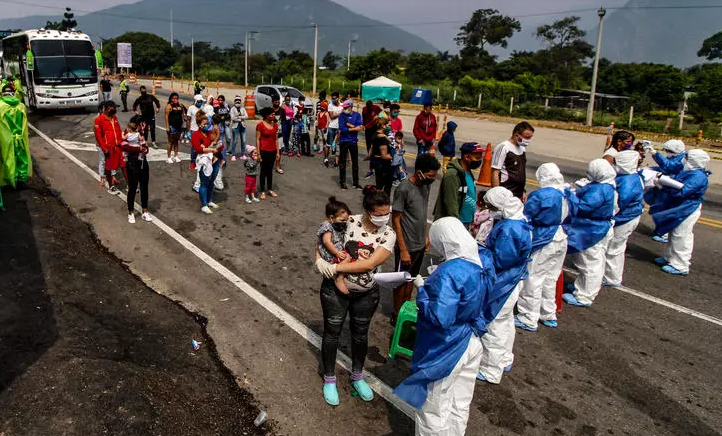 Casi 4000 retornados están en cuarentena en Táchira