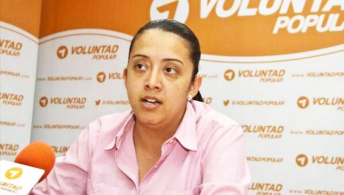 Gaby Arellano renunció a Voluntad Popular