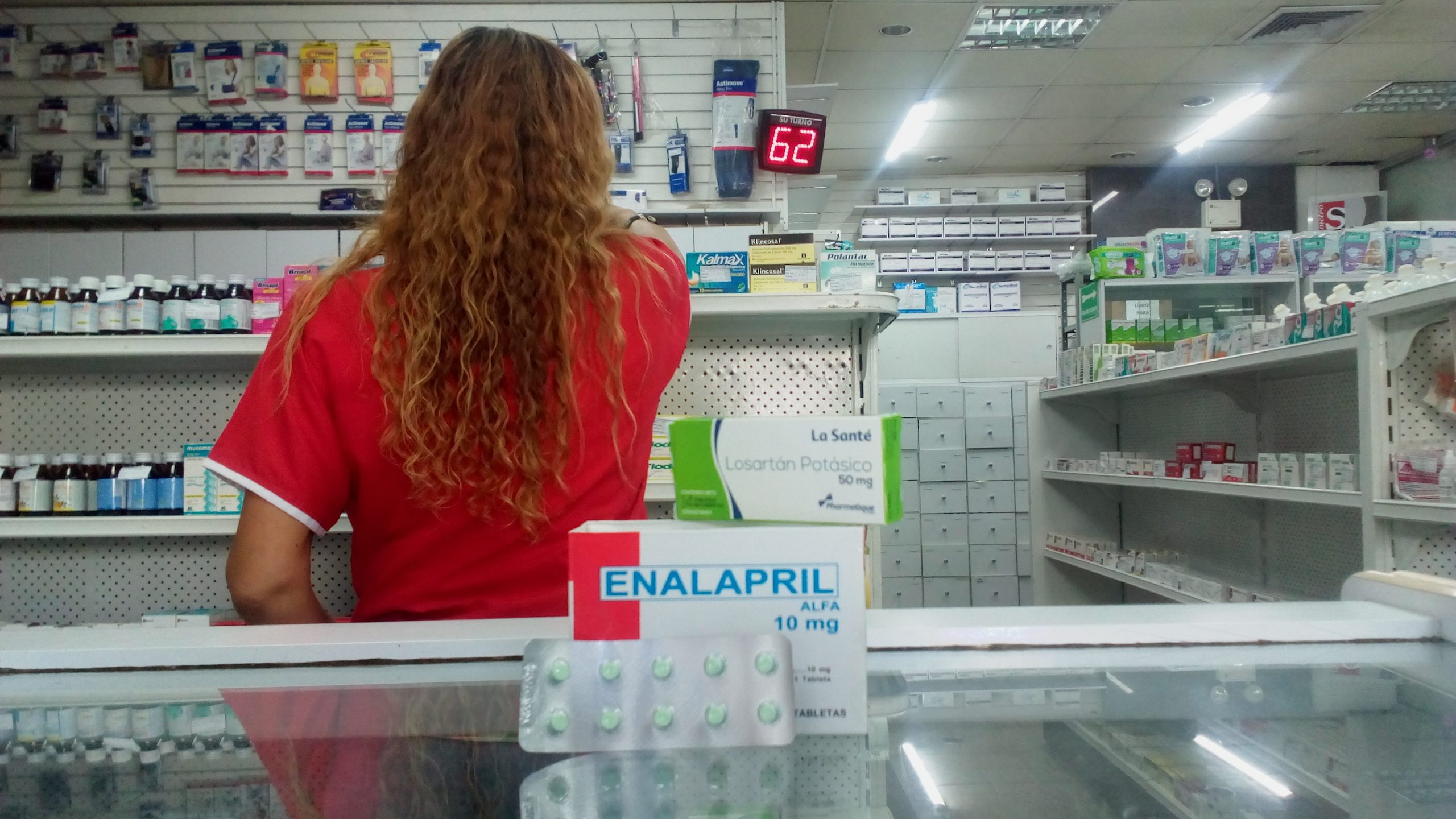 En la mayoría de farmacias hay medicamentos para la tensión