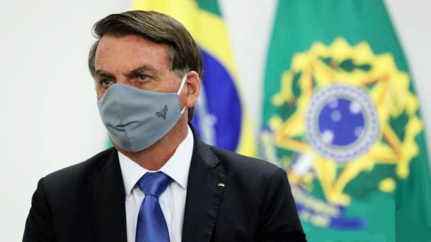 Bolsonaro dio positivo a coronavirus
