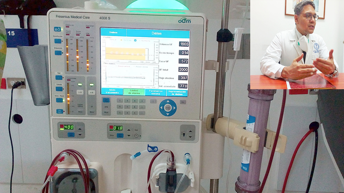 Servicio de Nefrología del HVS se mantiene activo ante la cuarentena
