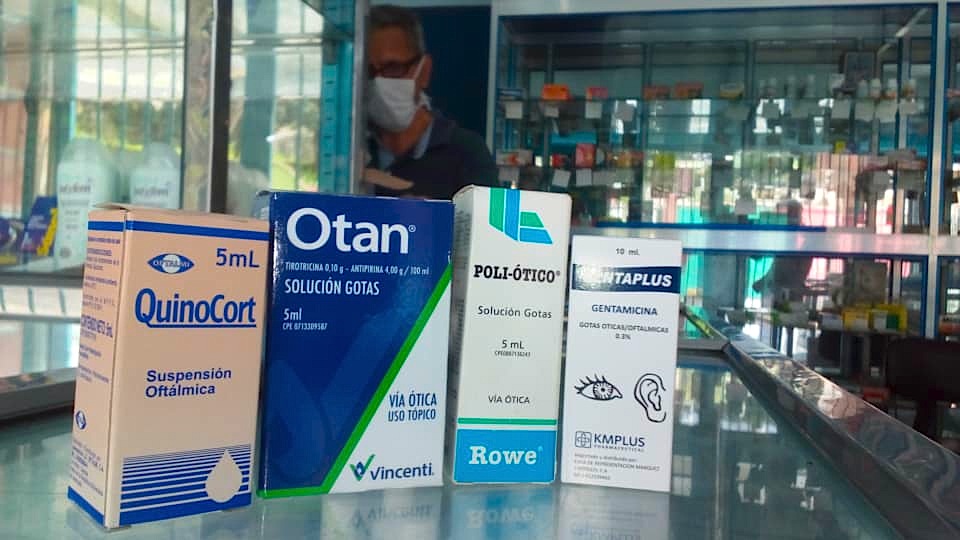 Medicamentos para lo otitis van desde Bs. 420.000