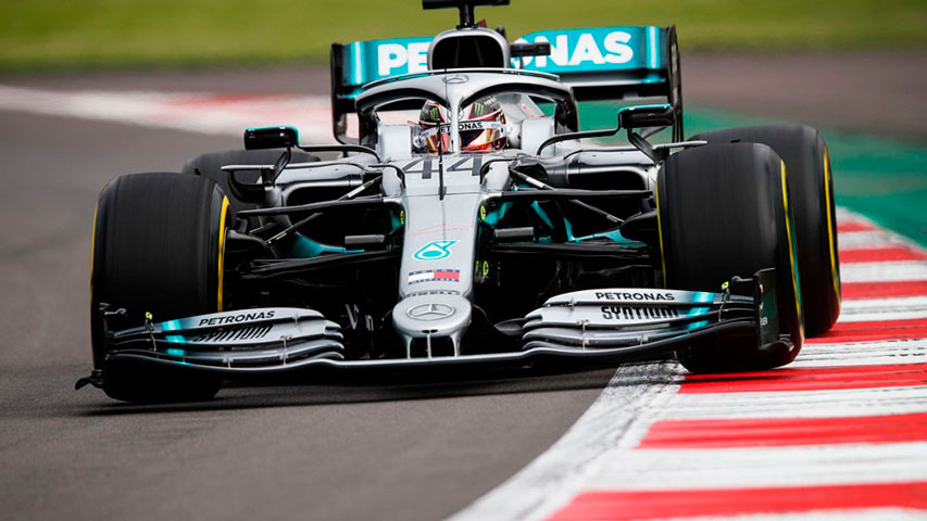 Hamilton marcó el mejor tiempo en el primer libre del GP de Hungría