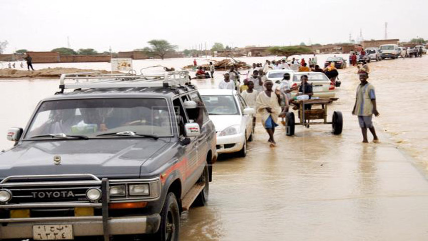 Lluvias en Sudán dejan más de 60 muertos y 13.000 casas destruidas