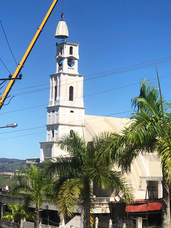 Colocan cúpula al Santuario de Fátima en Carrizal