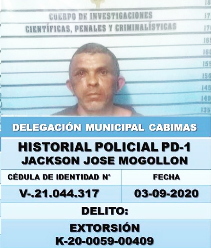 Capturan a extorsionador que provocó incendio en Cabimas