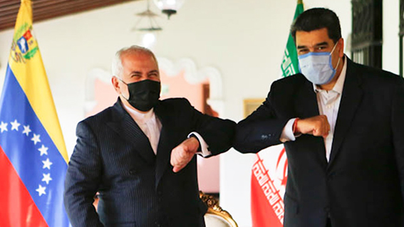 Presidente Maduro y canciller de Irán sostuvieron encuentro en Caracas