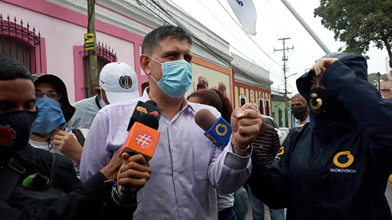 Candidatos de la Alianza Democrática realizaron jornada de acción solidaria en Petare