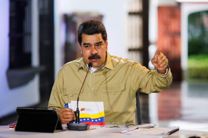 Maduro felicita a Biden y a Harris