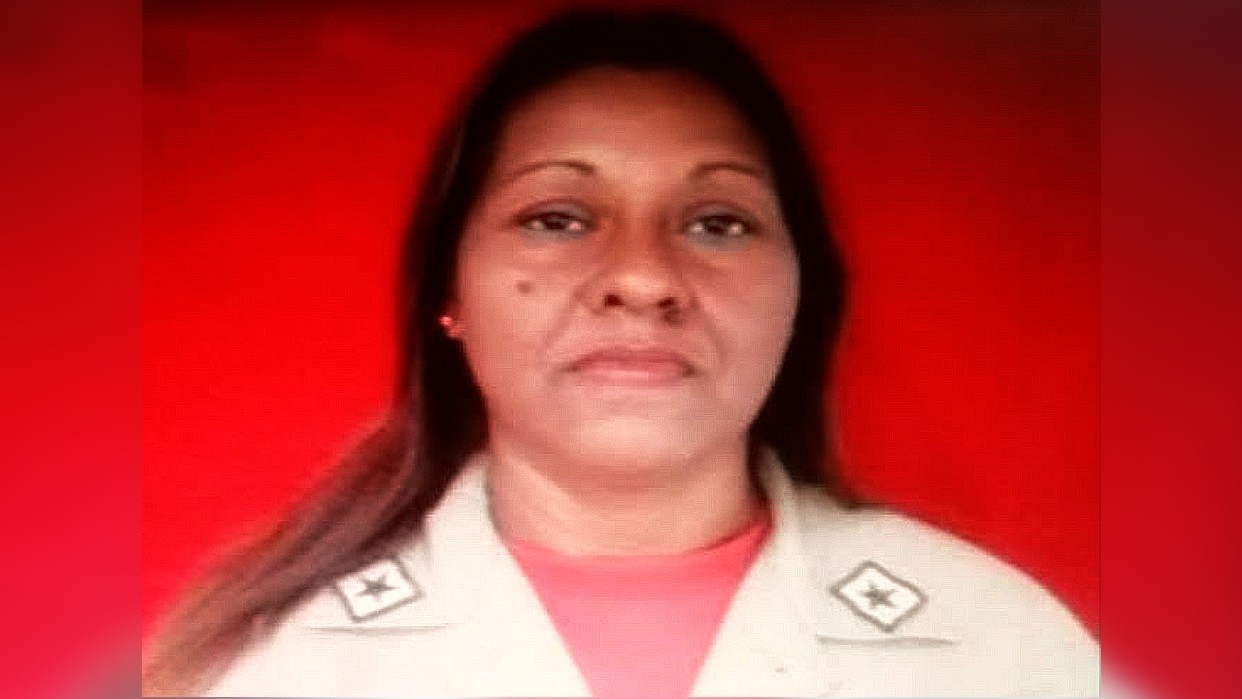 Asesinada miliciana cuando regresaba a su casa
