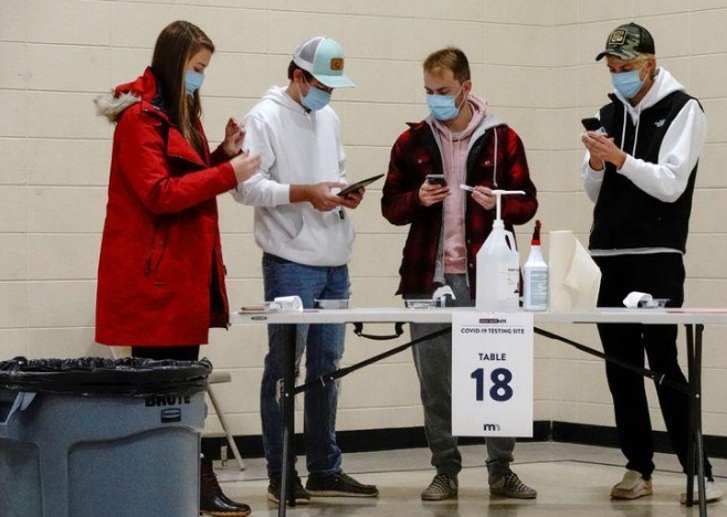 Autoridades sanitarias de EEUU  temen alza de contagios de Covid-19