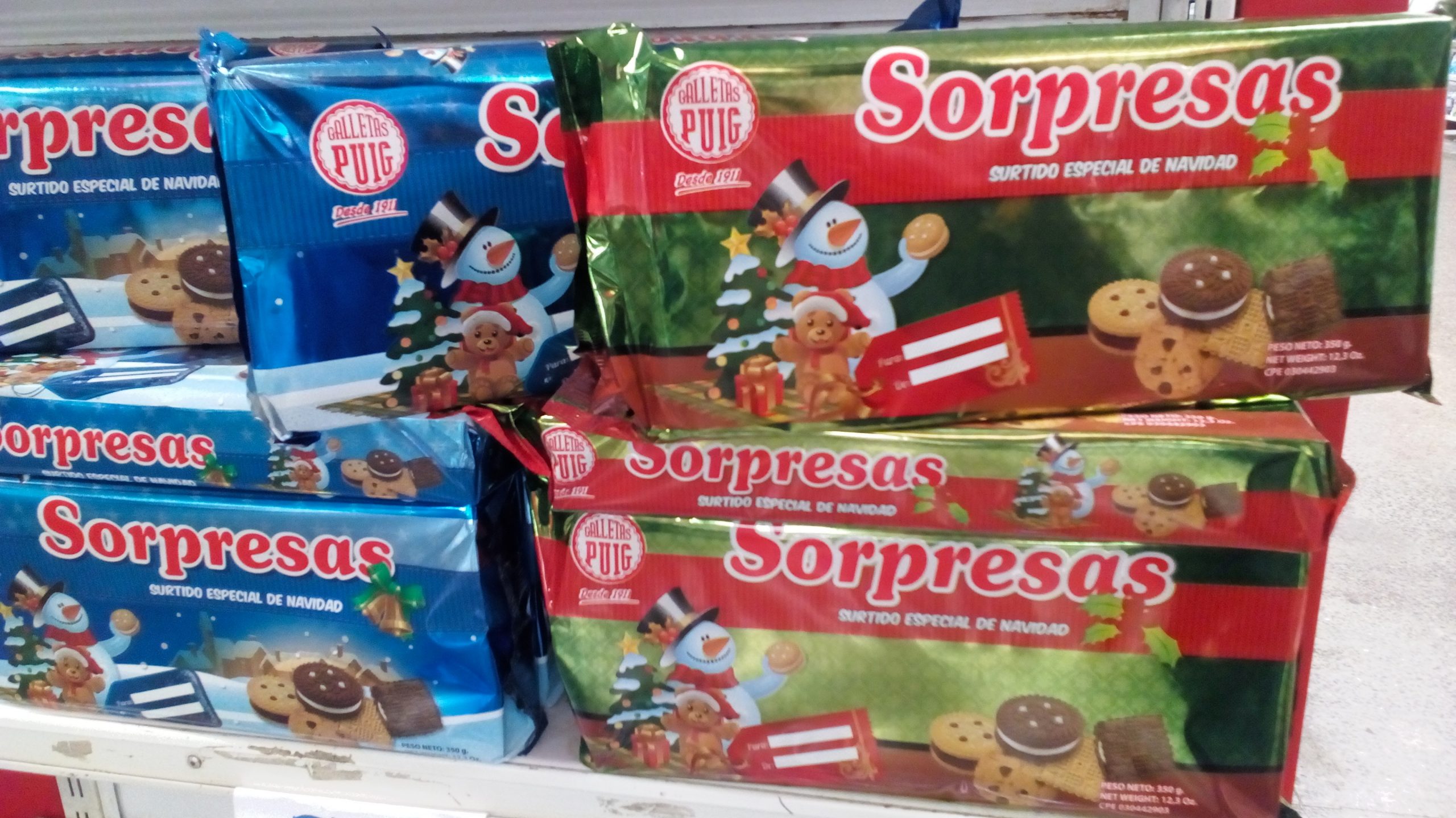 Las galletas navideñas se consiguen entre Bs. 550.000 y Bs. 600 mil
