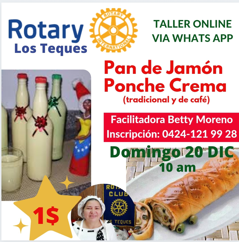 Rotary Los Teques organiza talleres para emprender desde casa