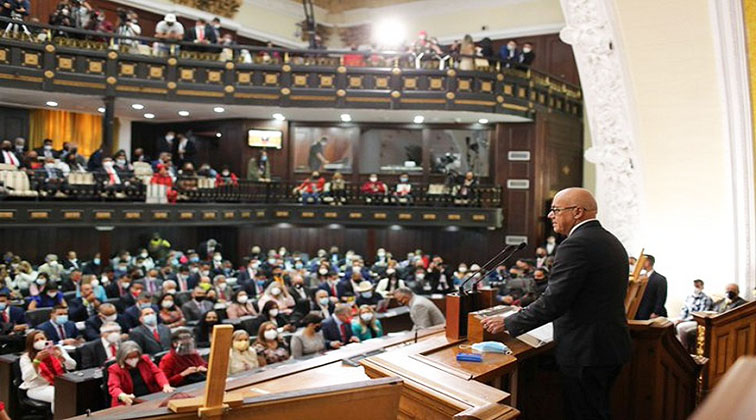 Jorge Rodríguez asumió la presidencia de la AN