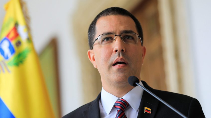 Arreaza denuncia subordinación de la UE a la postura de EEUU sobre Venezuela