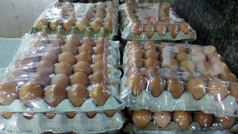El cartón de huevo se consigue en Bs. 2.700.000