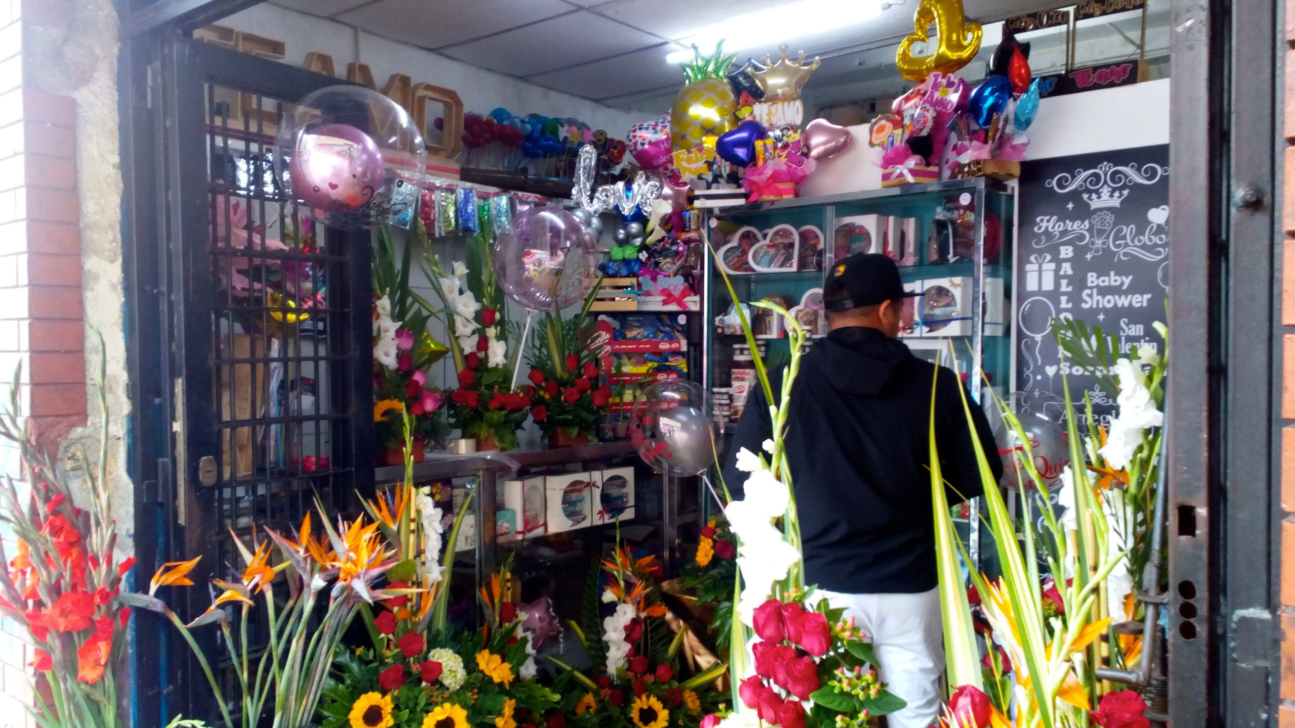 Floristerías pusieron el toque al amor